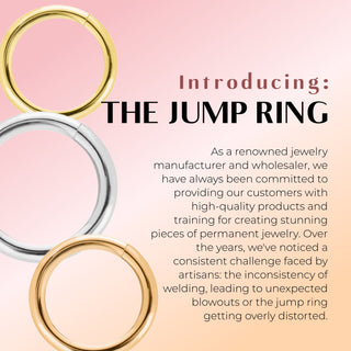 Introducing - Permanent Jewelry The Jump Ring Solution