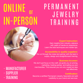Permanent Jewelry Training Online or In-Person - Nina Wynn