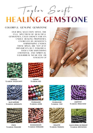 Healing Gemstone Ring - Nina Wynn