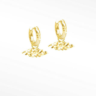 Vintage Lace Moonstone Gold Vermeil Convertible Earrings - Nina Wynn