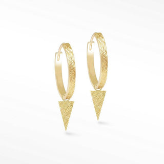 Florentine Dagger Gold Vermeil Convertible Earrings - Nina Wynn