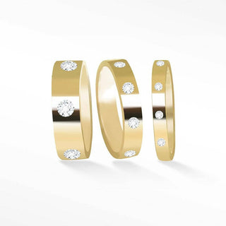 Natural Diamond Gold 14k Ring - Nina Wynn