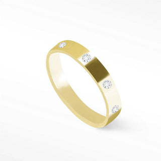 Natural Diamond Gold 14k Ring - Nina Wynn