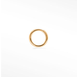 Round Jump Ring Open 10k Rose Gold 24g (0.5mm) for Permanent Jewelry - Nina Wynn