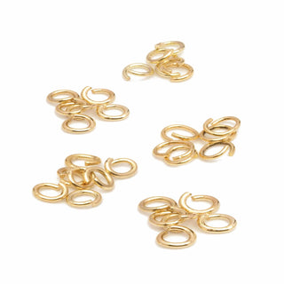 Oval Jump Ring Open 24g (0.5mm) for Permanent Jewelry - Nina Wynn