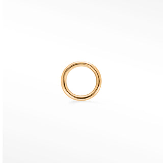 Round Jump Ring Open 14k Rose Gold 22g (0.64mm) for Permanent Jewelry - Nina Wynn