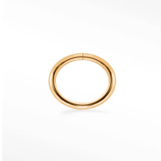 Oval Jump Ring Open 14k Rose Gold 22g (0.64mm) for Permanent Jewelry - Nina Wynn