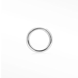 Round Jump Ring Open 14k White Gold 24g (0.5mm) for Permanent Jewelry - Nina Wynn