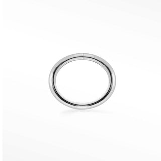 Oval Jump Ring Open 14k White Gold 22g (0.64mm) for Permanent Jewelry - Nina Wynn