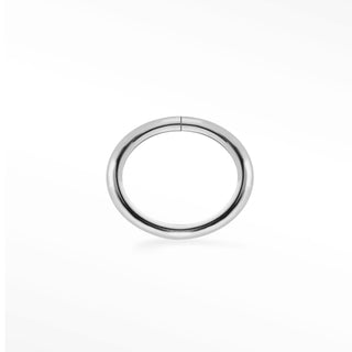 Oval Jump Ring Open 14k White Gold 24g (0.5mm) for Permanent Jewelry - Nina Wynn