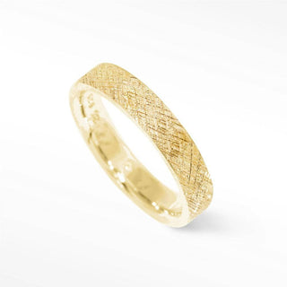 Florentine 14k Yellow Gold Ring - Nina Wynn
