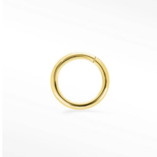 Round Jump Ring Open Yellow Gold Filled 22g (0.64mm) for Permanent Jewelry - Nina Wynn