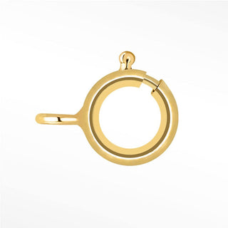 Gold Filled Open Ring 5.5mm Spring Ring Clasp - Nina Wynn