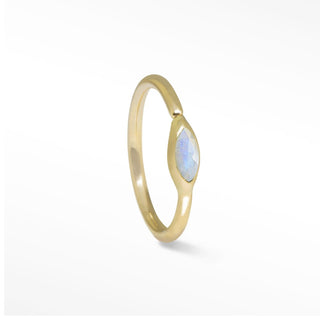marquise-seam-rings-14k-solid-gold-moonstone - Nina Wynn